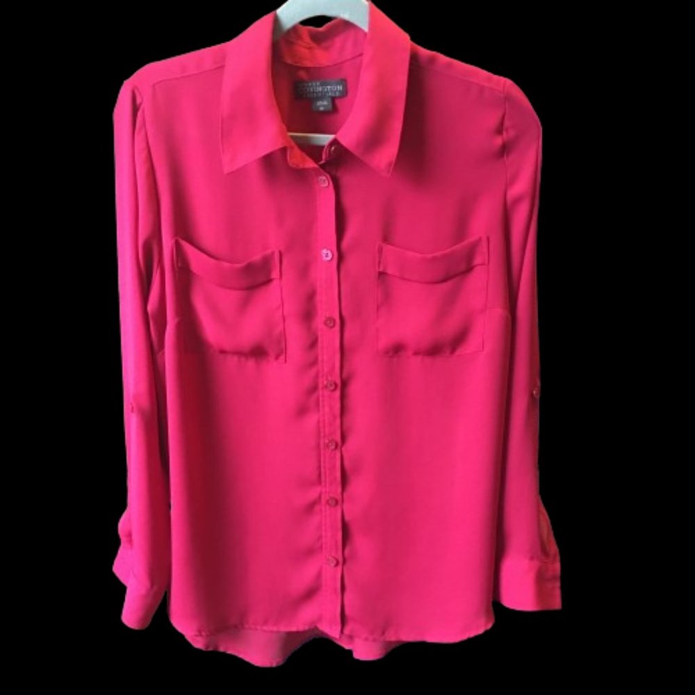 Like New Plus Size Button-Down Blouse